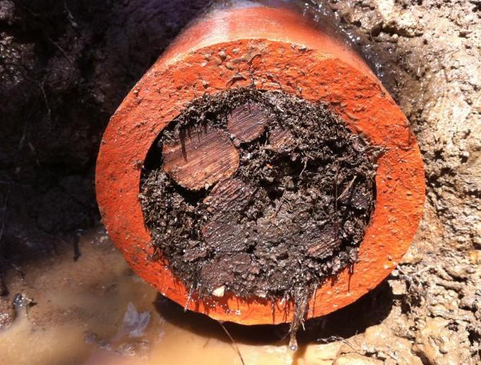 Сильный засор